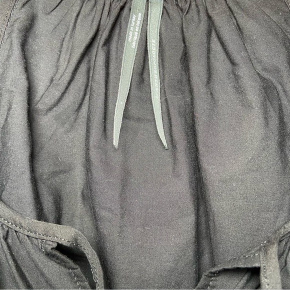 Anthropologie Long Sleeve Somerset Maxi Dress Black Small Puff Sleeve Edition - Picture 5 of 5